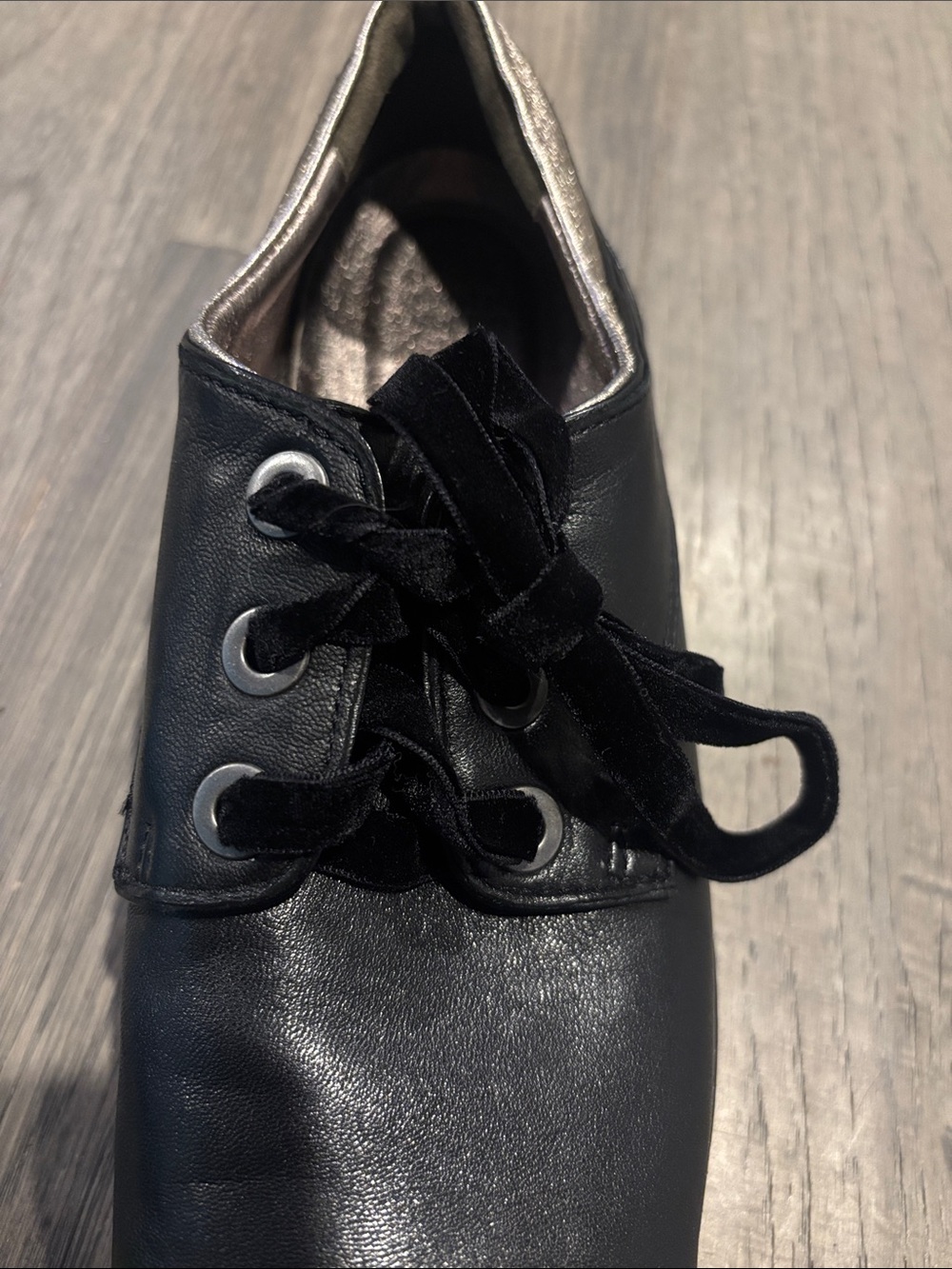 Johnston & Murphy | Black Dress Oxford Leather Derby Shoes Size 8 - Picture 6 of 11